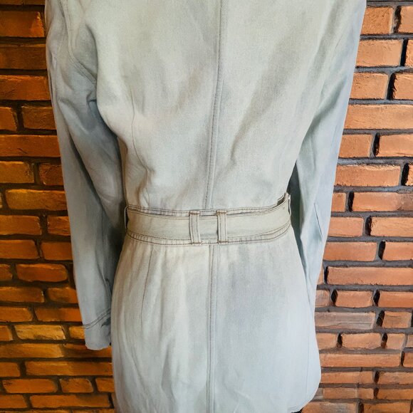 Velvet Heart Long Sleeve Denim Dress Vintage Blue Small - Picture 6 of 11